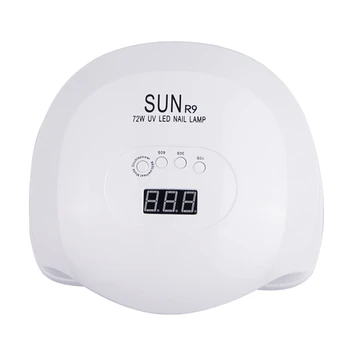 

72W Uv Led Lamp Nail Dryer 36Pcs Led Nail Lamp For Curing Uv Gel Nail Polish With Sensor Lcd Display