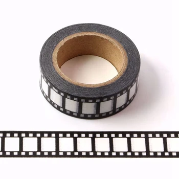 

10pcs/Lot Decorative Cute Filmstrip Washi Tapes DIY Planner Scrapbooking Stickers Adhesive Masking Tape Kawaii Papeleria