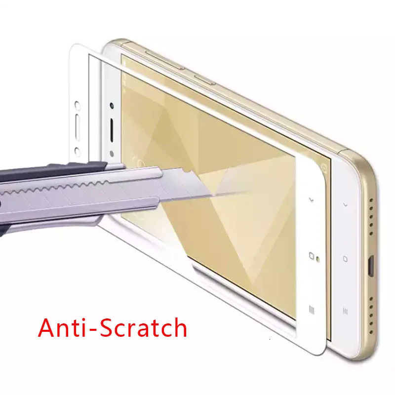 Protective Glass For Xiaomi Redmi Note 4x X A 4a X4 A4 Tempered