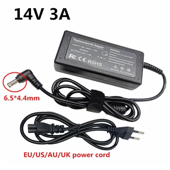 

14V 3A 6.5*4.4mm AC to DC Power Charger Adapter Powerr Supply Charging Adaptor Converter for Samsung LCD Monitor