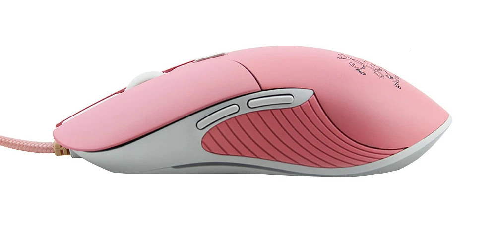Pink Mouse Wired Gaming Mouse