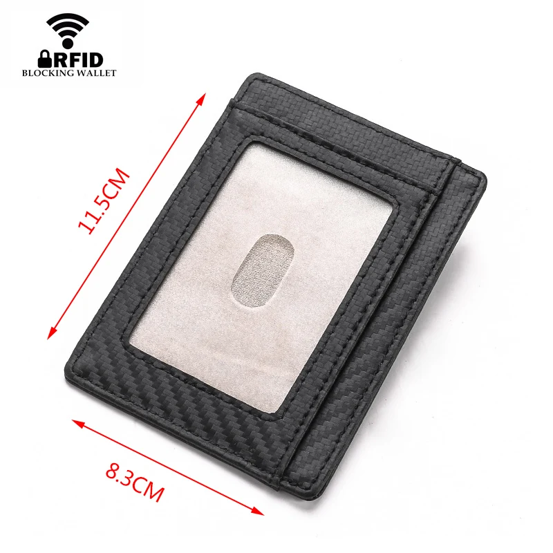 KEEBREAK Анти rfid Блокировка бизнес держатель для кредитных карт минималистичный