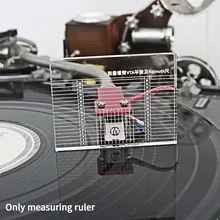 Азимутная линейка, акриловый головной убор, аксессуары, части Phono Tonearm Lp, Виниловый проигрыватель, проигрыватель VTA, инструмент для балансировки