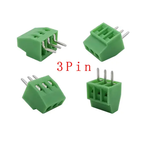 2.54mm/0.1" Pitch PCB Screw Terminal Block Connector 2P 3P 4P 5P 6P 7P 8P 9P 10P 12P 16Pin Terminals 150V 6A for 26-18AWG Cable - Image 12