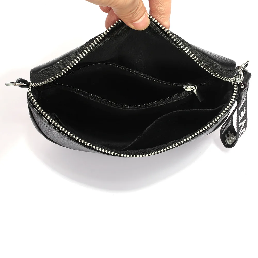 Модная поясная сумка для женщин с широким плечевым ремнем, сумка через плечо, универсальная женская сумка на пояс для путешествий, нагрудная сумка из натуральной кожи