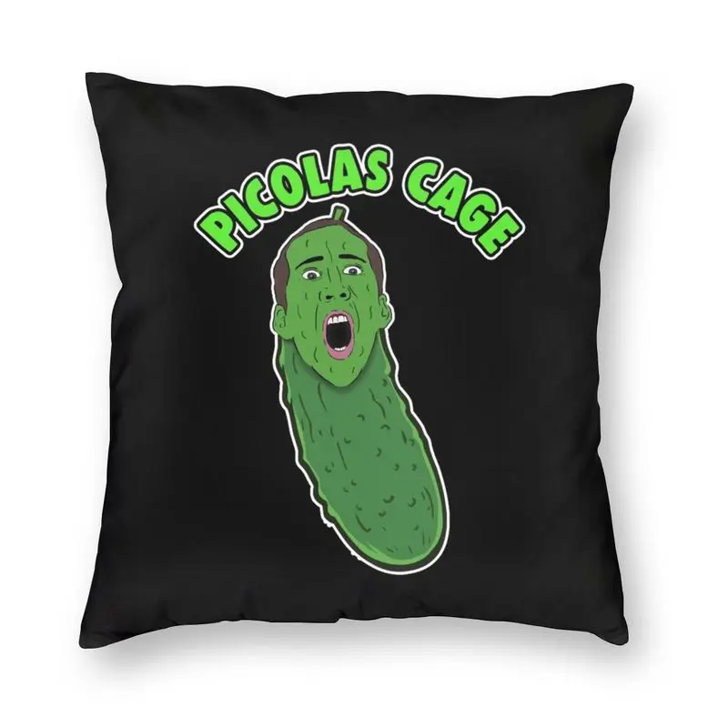 

Забавные наволочки для подушек Picolas Cage, домашний декор для дивана, квадратная наволочка для подушек, 45x45 см