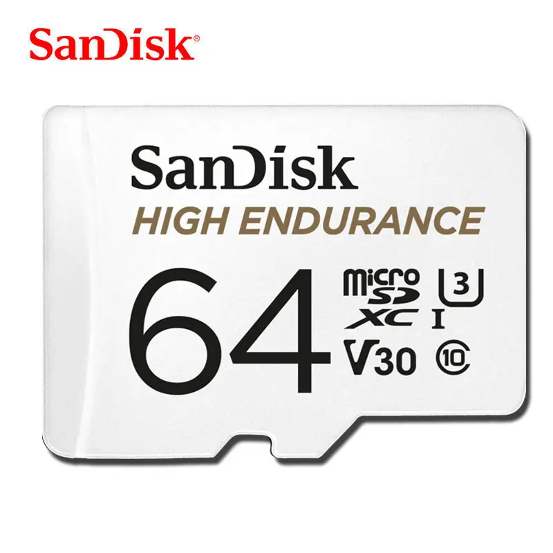 Карта памяти SanDisk microSDHC карта microSDXC высокой прочности 32 ГБ 64 128 100 МБ/с./с TF для