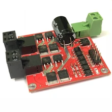 7A 160 Вт 2 канала CH Dual H-bridge DC мотор драйвер модуль положительный/отрицательный ШИМ регулирования изоляция оптопары для L298 логики