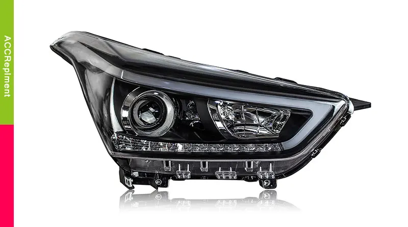 Автомобильный Стайлинг для hyundai IX25 фары- IX25 светодиодный фонарь светодиодный drl H7 hid Bi-Xenon двойные линзы ближнего света