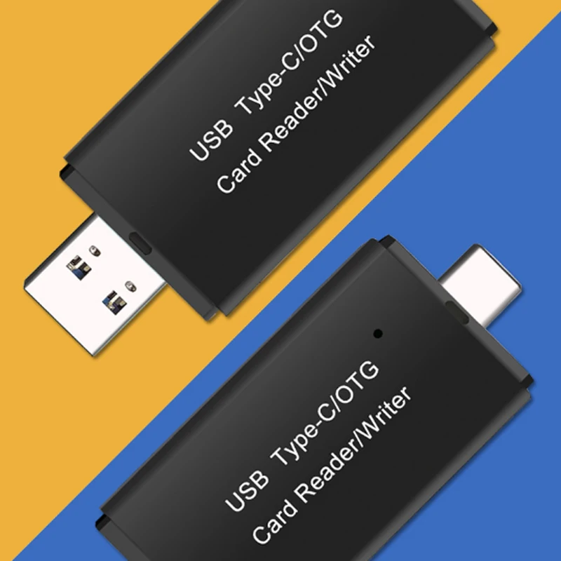 SD Card Reader USB 3.0 OTG Micro USB Type C Card Reader Lector SD Memory Card Reader For Micro SD TF USB Type-C OTG Cardreader