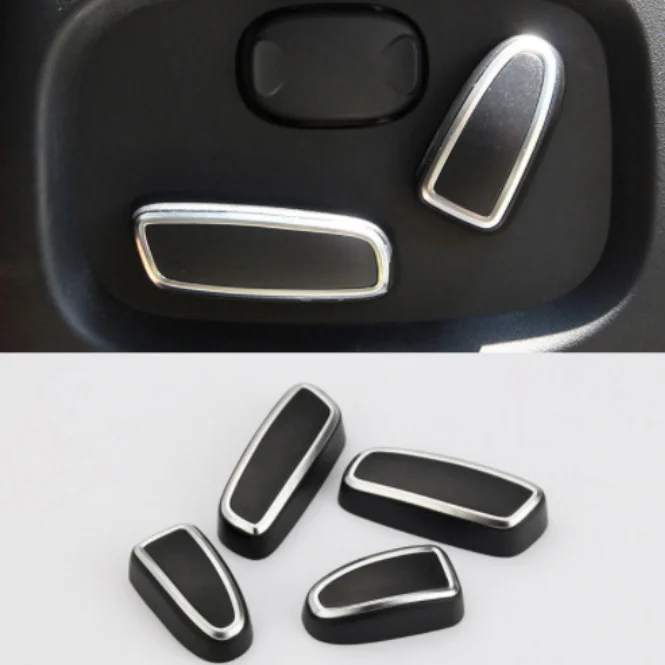 For Land Rover Discovery 4 Range Sport Evoque Car Accessories Seat Adjustment Switch Knob Cover Trim Set of 4pcs | Автомобили и