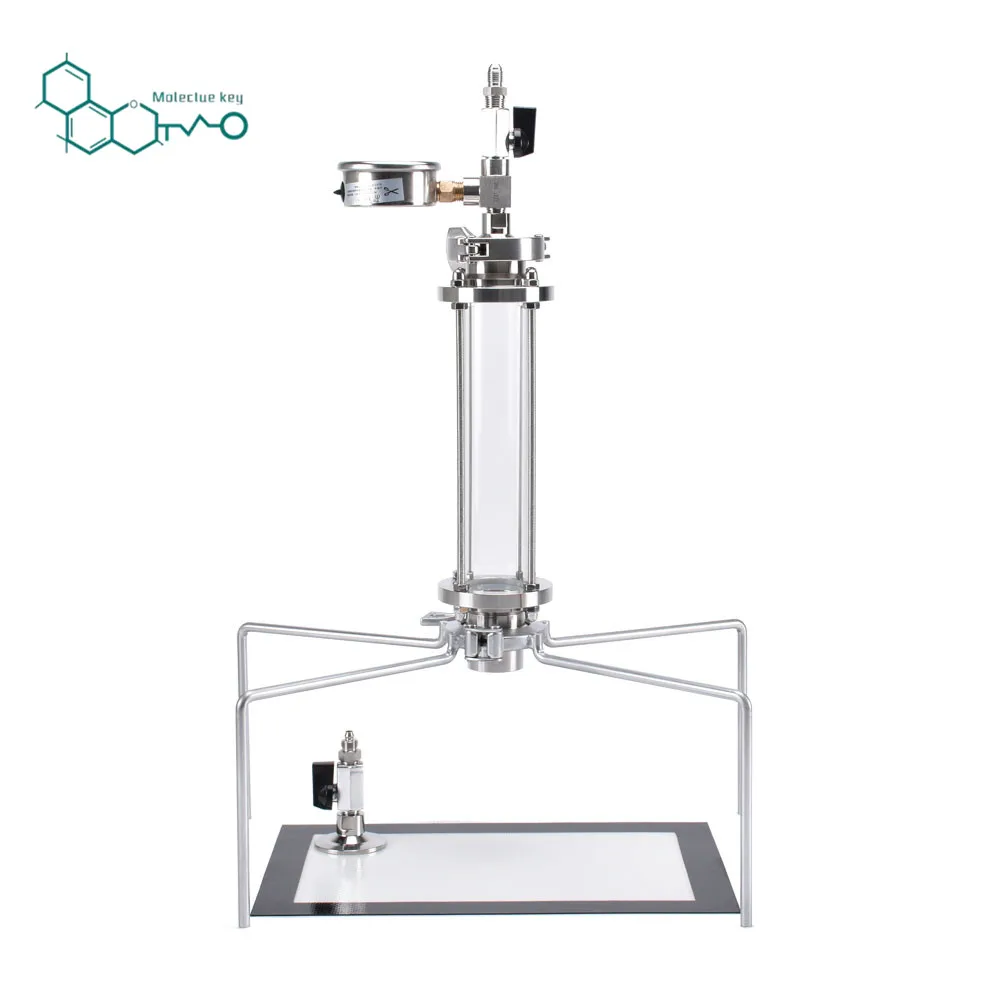 

60g Closed Glass Column Pressurized Extractors BHO Extractor kit