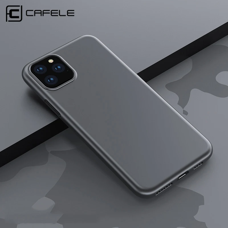 Мягкий чехол Cafele для iPhone 11 Pro Max оригинальный тонкий из ТПУ телефона Apple promax