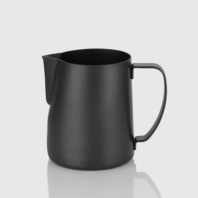 600ML 600 мл красочные кувшин для крема из нержавеющей стали Pull Flower Cup Cappuccino Art кувшин молочный Фрезер кружка кофе инструменты - Цвет: 600ML