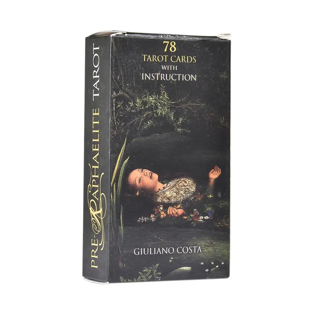 78 Sheet Magical Tarot Card Raphaelite Oracle Cards Board Game Cards Family Party Playing Card Game Entertainment