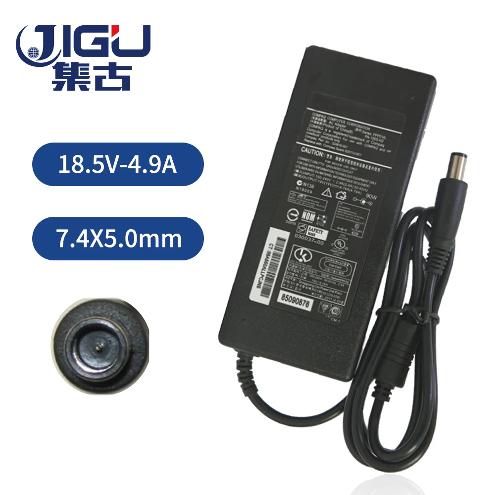 Замена JIGU для HP 18 5 V 4.9A nc6400 NX6320 EliteBook 2530p 8440p|for hp|18.5v |