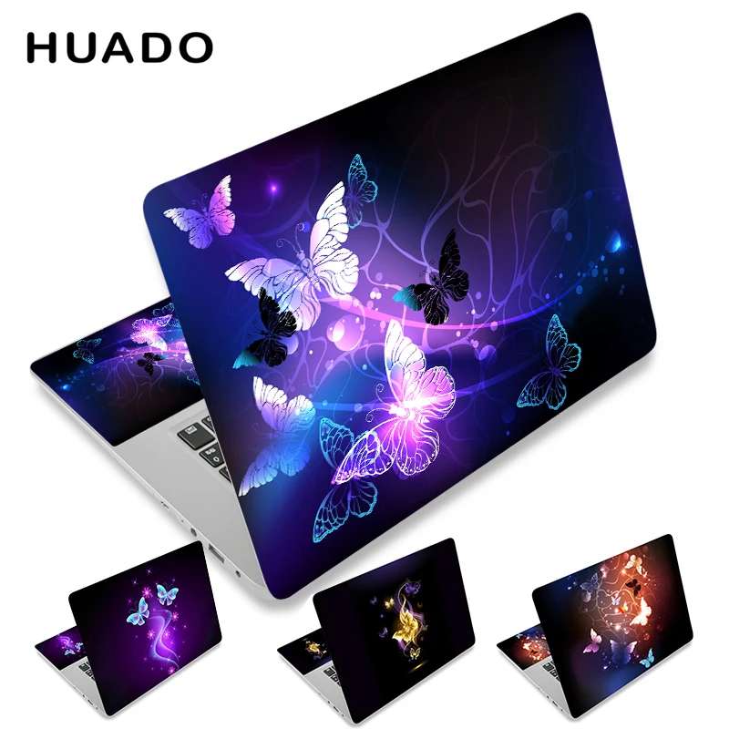 Laptop Sticker Butterfly laptop skins notebook stickers for 15" 15.6" 13" 13.3" 14" computer sticker for macbook/ hp/ acer/ xiaomi