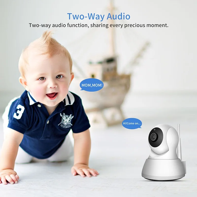 

Cellphone security check monitor alarm system Baby /Pet property house Cam HD 720P Wireless Wifi IP Camera