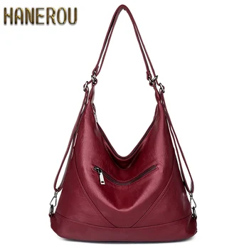 

Womens Bags Handbads Designer Multi-function Shoulder Bag Big Capacity Red Black Bag Brand Fashion Casual Tote Bag Female Bolsas