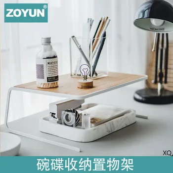 

Cupboard sink shelf floor level kitchen supplies household tabletop shelf pot rack kitchen household items organizer