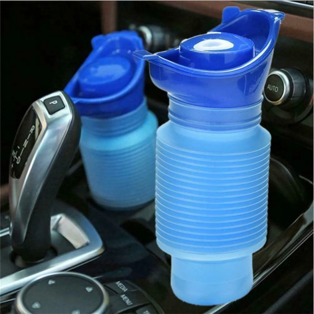 Portáteis de Urinar Extensível à Prova de Derramamento para Viajar ml para Bebê Bolsas Emergência Mulheres Homens Mini Vaso Sanitário Acampamento Reutilizável 750 - 3 para bebê mulheres homens, mini vaso sanitário