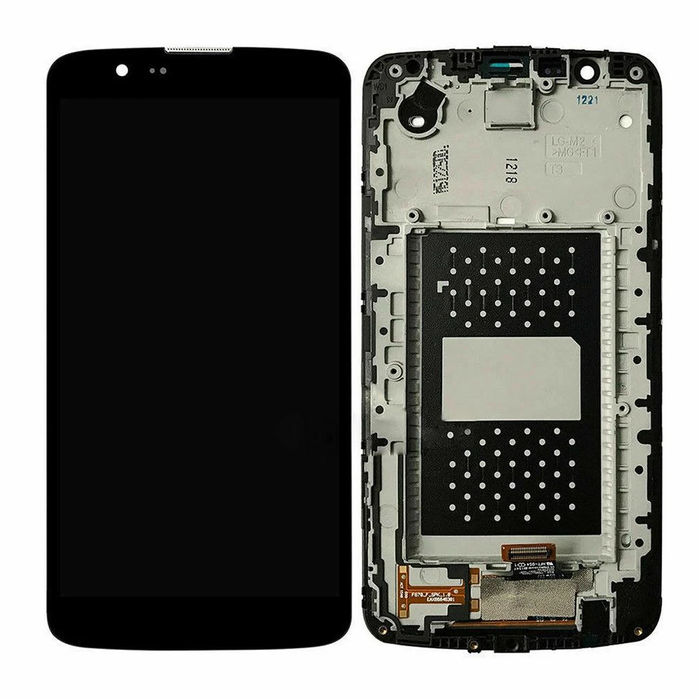 N ew llegada LCD pantalla táctil marco digitalizador LG K10 K410 K420N K428 K430 K430DS K430DSF|Sets accesorios para teléfono| - AliExpress