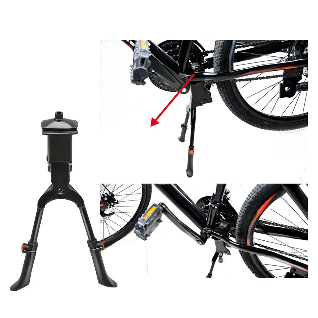 Double Béquille De Vélo 700c 24/26/29 Pouces, Support De