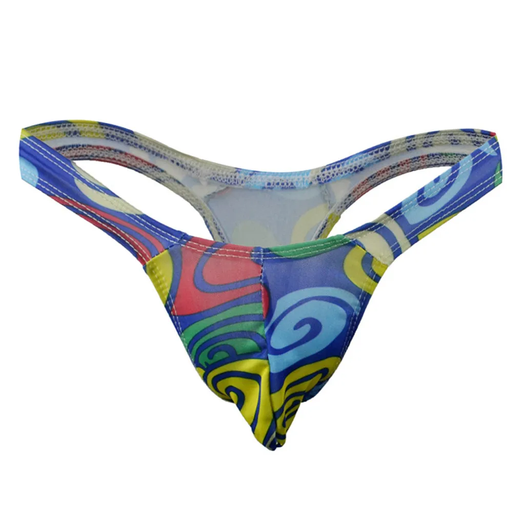 Briefs Men's Underwear Thongs Ultra-Thin Sexy Low Waist Briefs Shorts Bulge Pouch Comfortable Underpants For Men Thong men stretch g string panties men stretch thong underwear men lingerie briefs