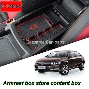 

Car Interior Console Armrest Storage Box Organizer Holder For Volkswagen CC