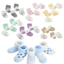 5 Pair/lot new cotton thick baby toddler socks autumn and winter warm baby foot sock