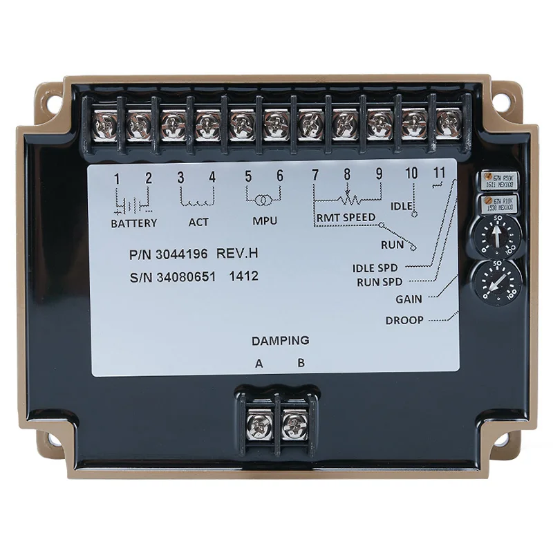 

TOP!-Engine Governor 3044196 Generator Set Speed Controller Electronic Circuit Board Regulator For Motor Alternator Genset