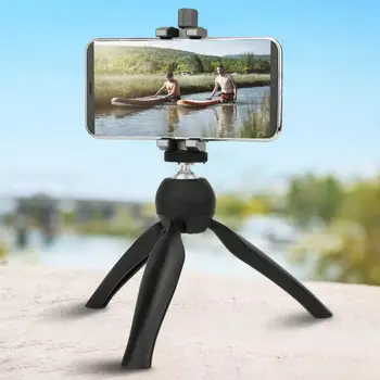 

microfone Comica CVM-WS50C 6-Channel Adjustable Clip Type Wireless Microphone Smartphone Mini Tripod microfone sem fio NEW