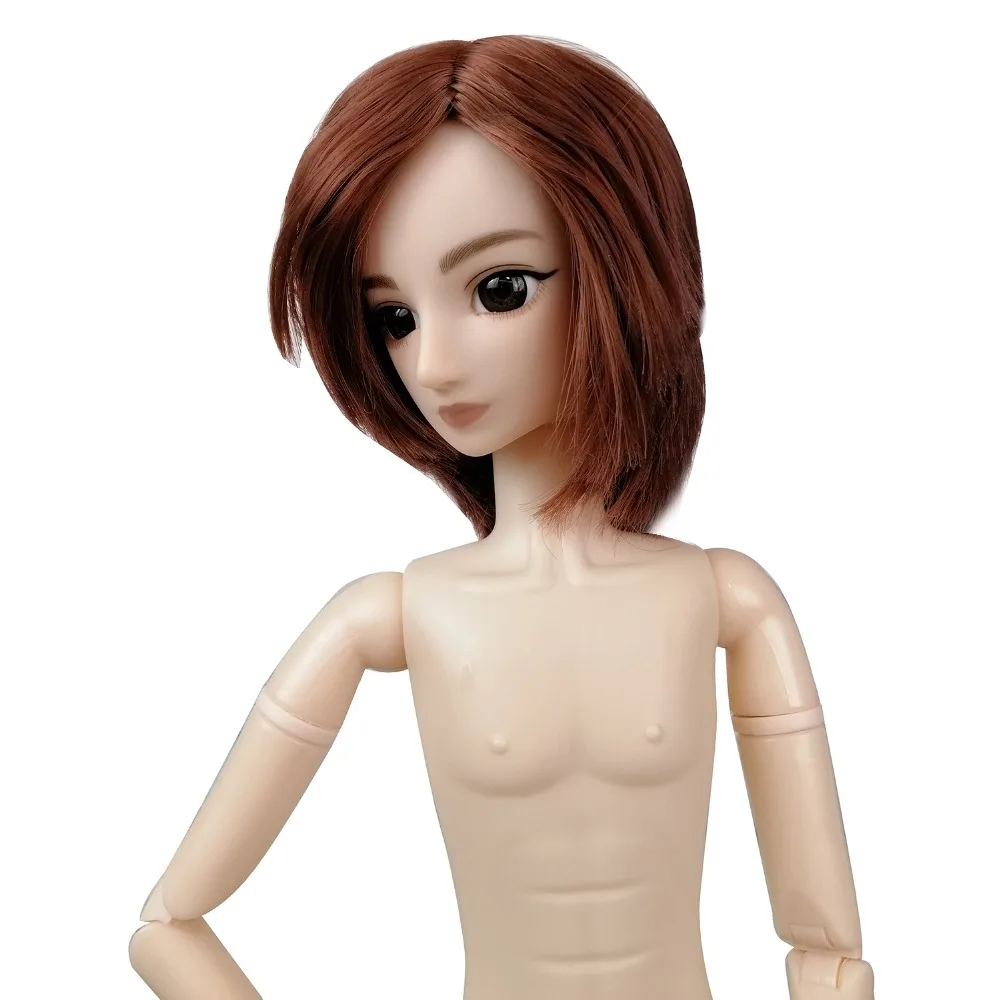 EVA BJD 1/3 62 см 24,5 дюймов кукла макияж с париком мужской мальчик игрушка мяч шарнирная пластиковая модель практика подарок голая кукла DA014