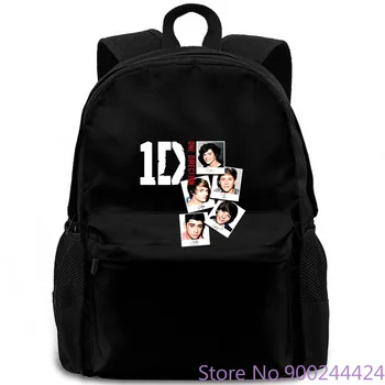 

AWDIP Women's Official One Direction Photo Stack Women's I Love 1D n Pop Music Harry Styles Summer Rock Roll s backpack