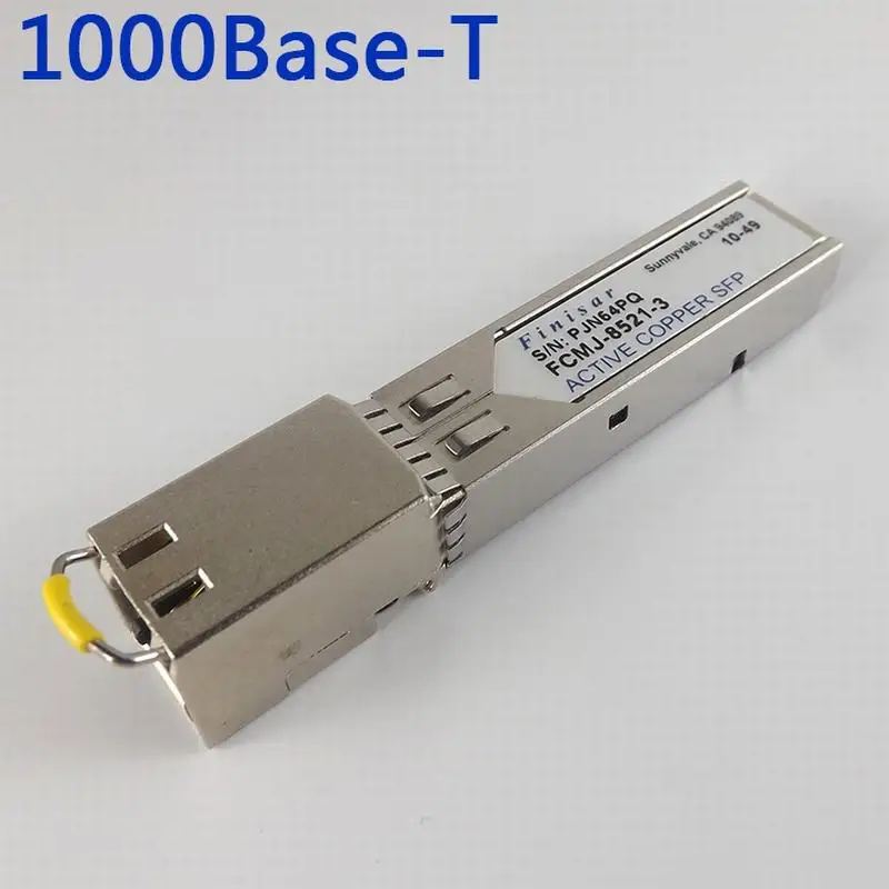 FINISAR FCMJ-8521-3 SFP-T RJ45 1000BASE-T волокно оптический модульный приемопередатчик |