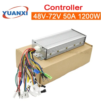 

Original electric battery car controller 1200W 48V/60V/72V 50A Intelligent brushless three - mode universal