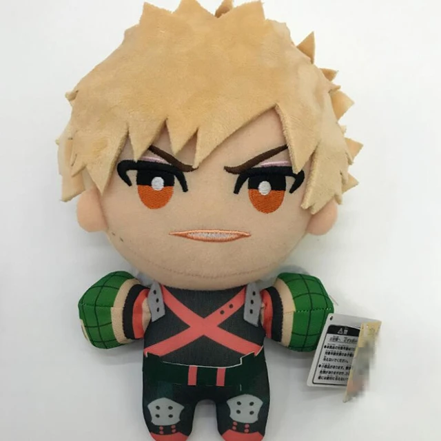 Boku No My Hero Academia Midoriya Izuku Deku Bakugou Katsuki Todoroki Shoto Cosplay Doll Toy Plush Dolls Child Gift Pendant 25cm
