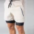 2021 NEW Men 2 in 1 Running Shorts Sports Jogging Fitness Shorts Training Quick Dry Mens Gym Мужские Шорты Sport Gym Короткие Брюки