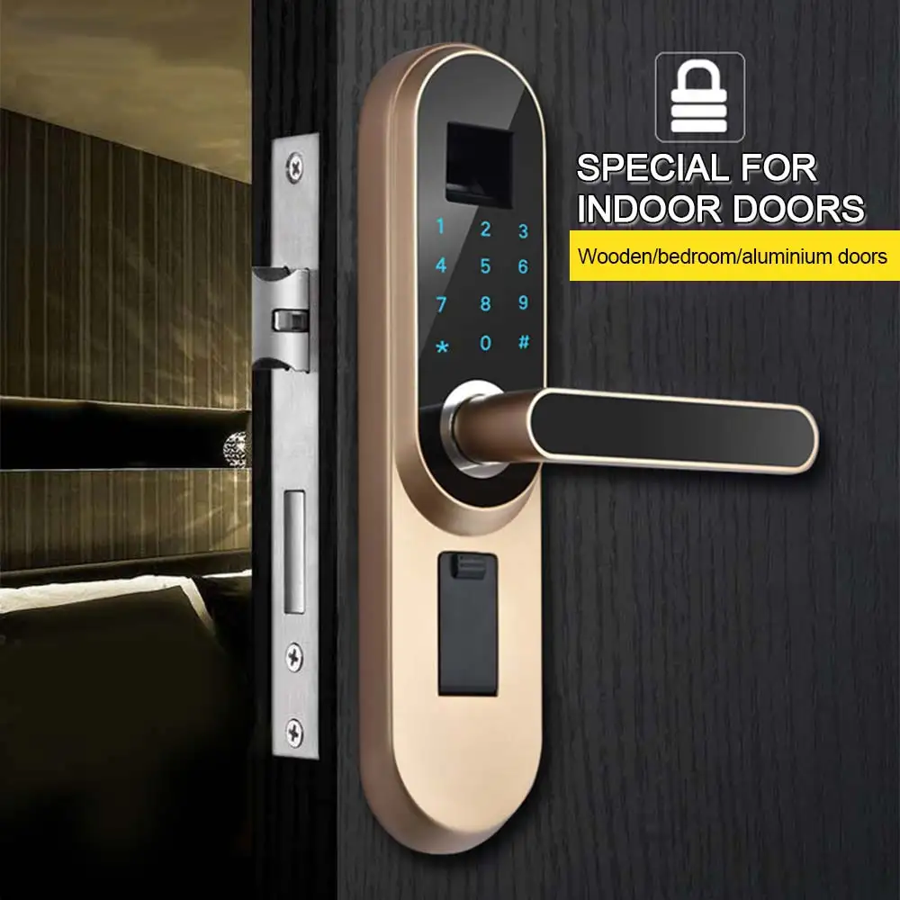 

Office Biometric Locks Electric Fingerprint Lock Fingerprint Password Lock Intelligent Universal Protection Home Anti-Theft
