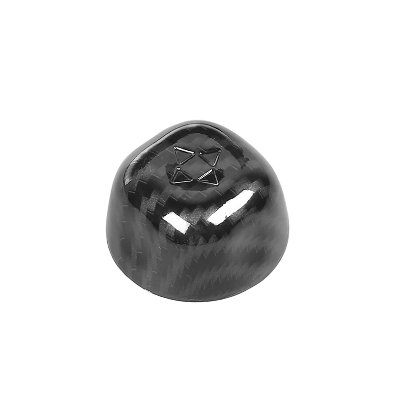 carbon fiber grain BAWA руль Электрический переключатель регулировки украшения наклейки для Dodge Challenger+ интерьер молдинги - Название цвета: carbon fiber grain