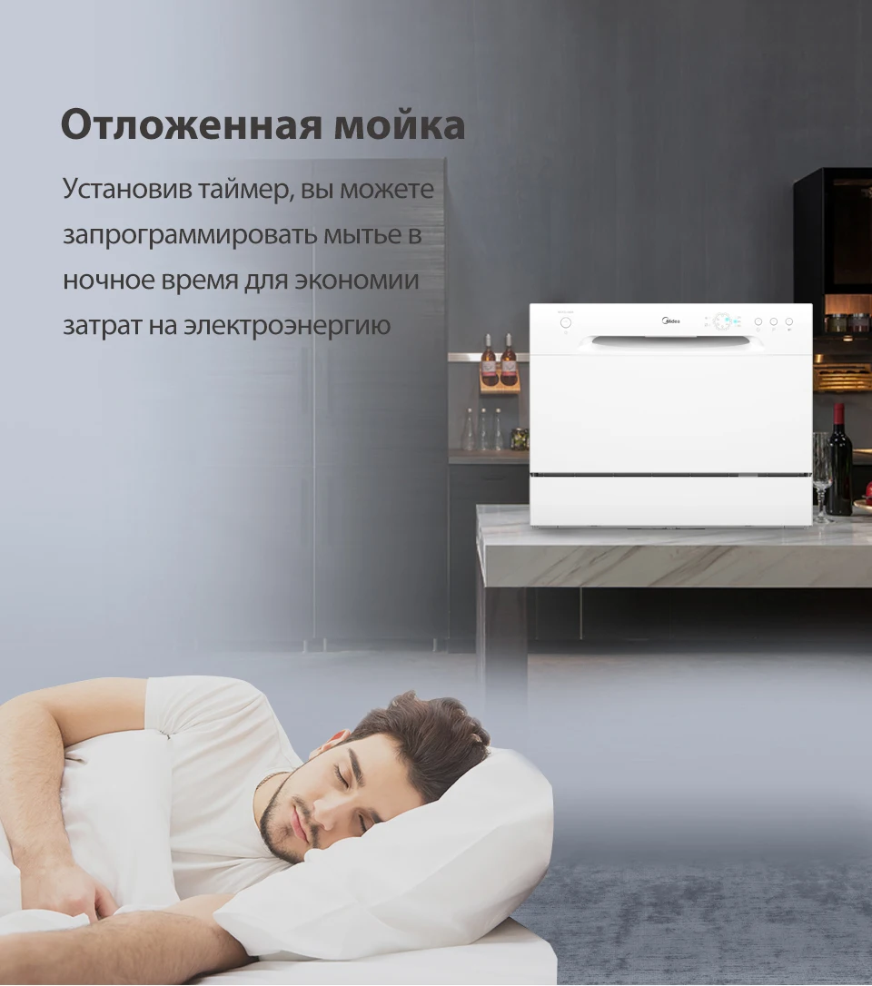 Посудомоечная Машина Midea Mcfd55200s Купить