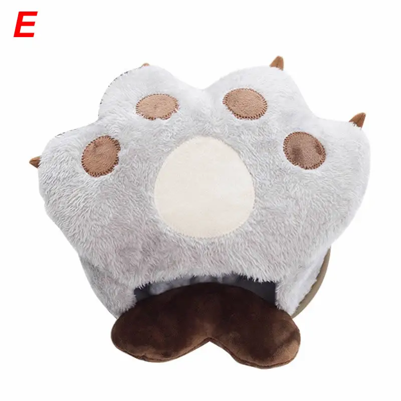 E Мышь коврик милый Коготь Paw USB Мышь коврик ручной теплые зимние Отопление Мышь Pad напульсник - Цвет: E