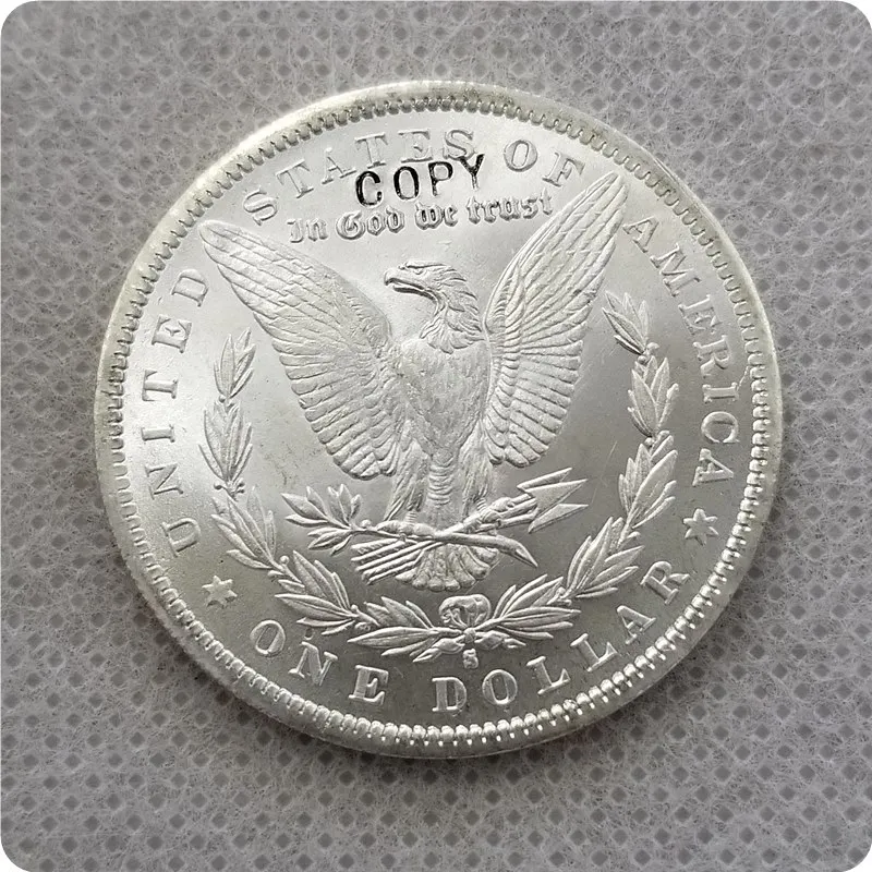 США 1921-P, S, D Morgan монета доллар копия монет памятные монеты-копии монет медаль коллекционные монеты - Цвет: 1921S