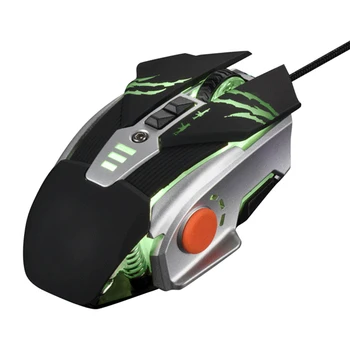 

E-Sports Game Pressure Grab the Mouse Ergonomic Wired Mouse 8-Button Programmable Mouse Gaming Mouse