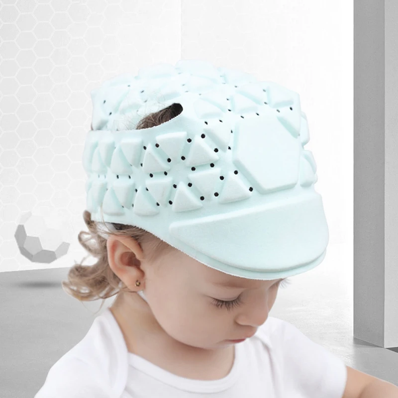 

Baby Helmet Safety Learn to Walk Cap Anti-collision Protective Hat Honeycomb Adjustable Infant Protection Hats For Walking