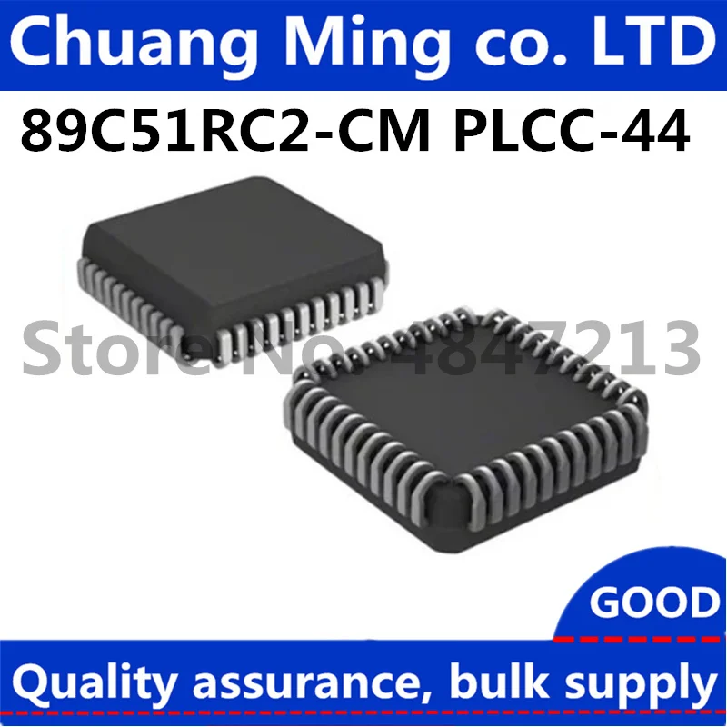 

Free Shipping 5pcs/lots 89C51RC2-CM AT89C51RC2-CM 89C51RC2 PLCC-44 In Stock