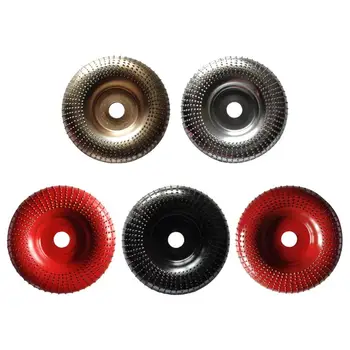 

100mm Wood Angle Grinding Wheel Sanding Carving Rotary Tool Abrasive Disc Angle Grinder Tungsten Carbide Coating Bore Shaping