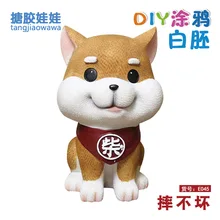 E045 [Высота 19 см "пятьсот различные дополнительные DIY винил борцовка не плохой негипсовая кукла цветной рисунок