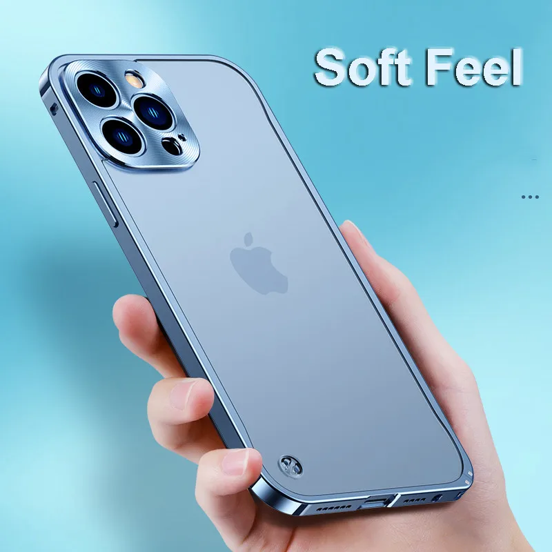 Metal Frame Magnetic Charging iPhone Case 3 H349b1ae4a4f84c7fbf128f64fa24fb5bX