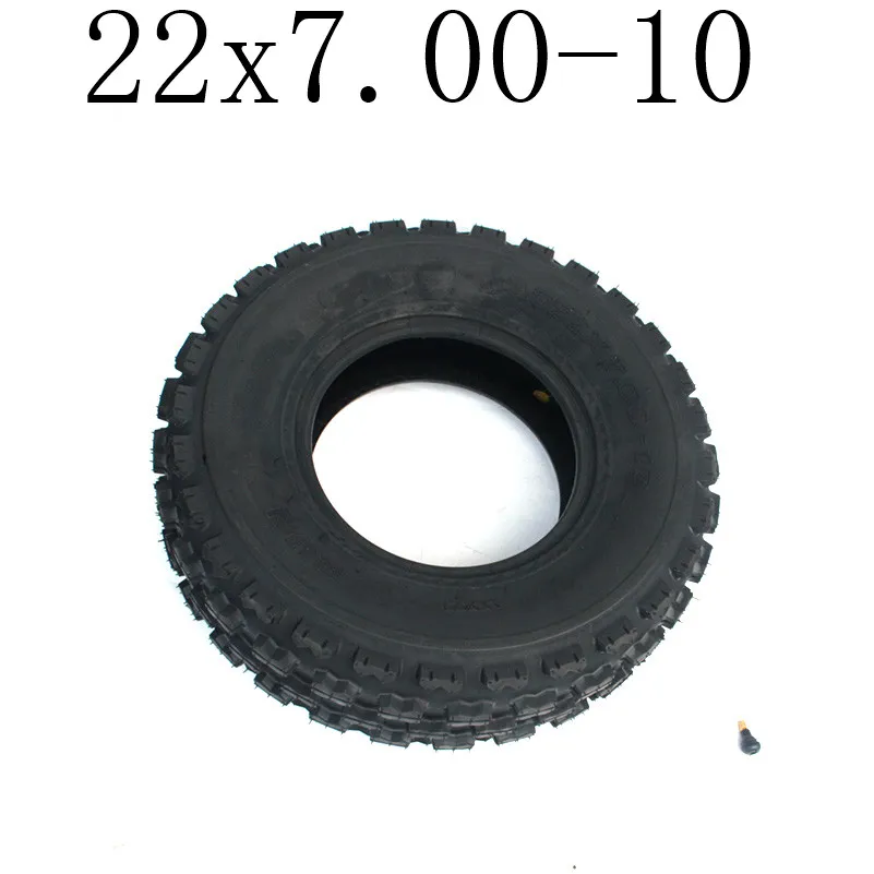 Хорошего качества картинг детская коляска ATV UTV 22x7. 00-10 дюймов бескамерная Резина для шин